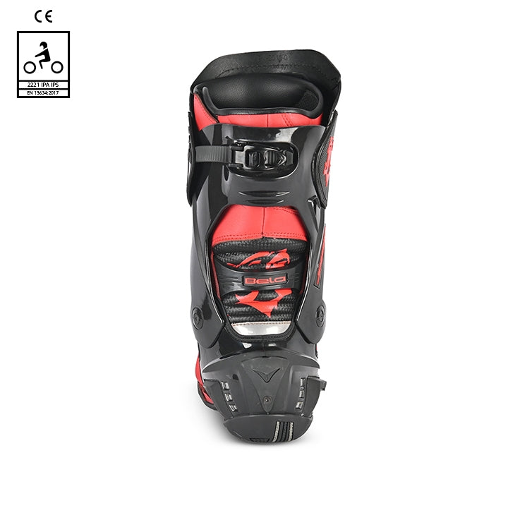 BELA - Botas Piel Speedo 2.0 Negro/Rojo