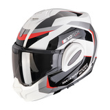 SCORPION EXO-TECH EVO PRO ACUTI CASCO DE MOTO Gris-Negro-Rojo