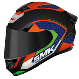 SMK- TYPHOON RD1 DECORADO MATE (MA235) CASCO INTEGRAL DE MOTO DE TURISMO