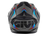 CASCO GIVI 50.8 MACHI1 MATT GREY/BLACK/RED