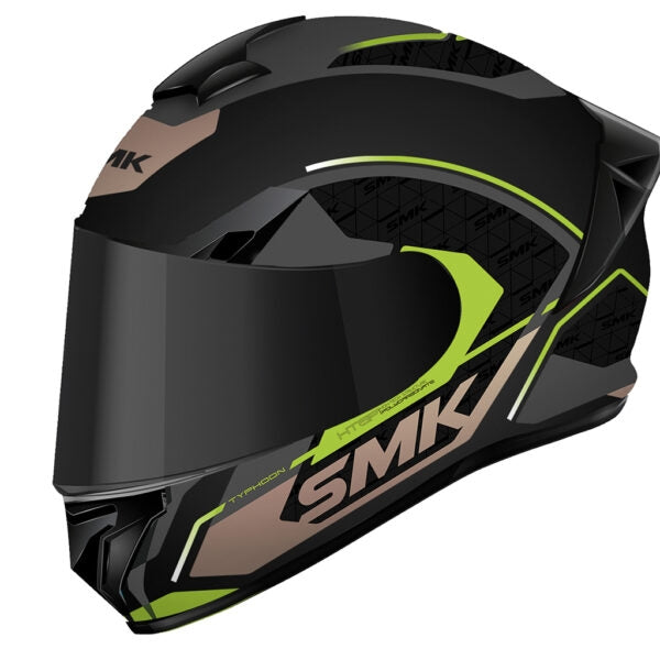 SMK- TYPHOON RD1 DECORADO MATE (MA264) CASCO INTEGRAL DE MOTO DE COMPETICIÓN