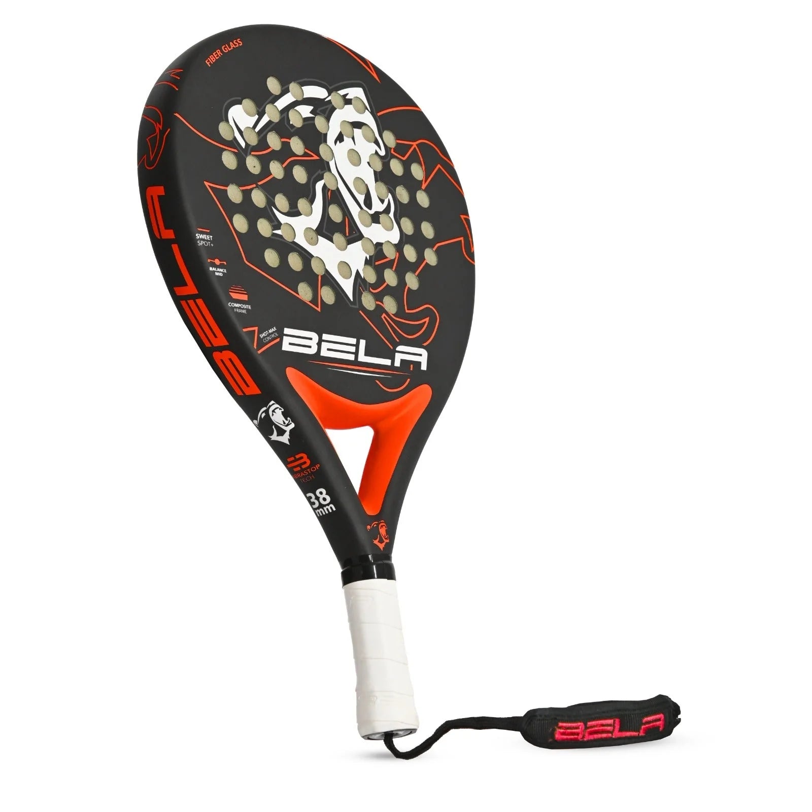 Bela - Pickle Ball Racket Negro/Naranja