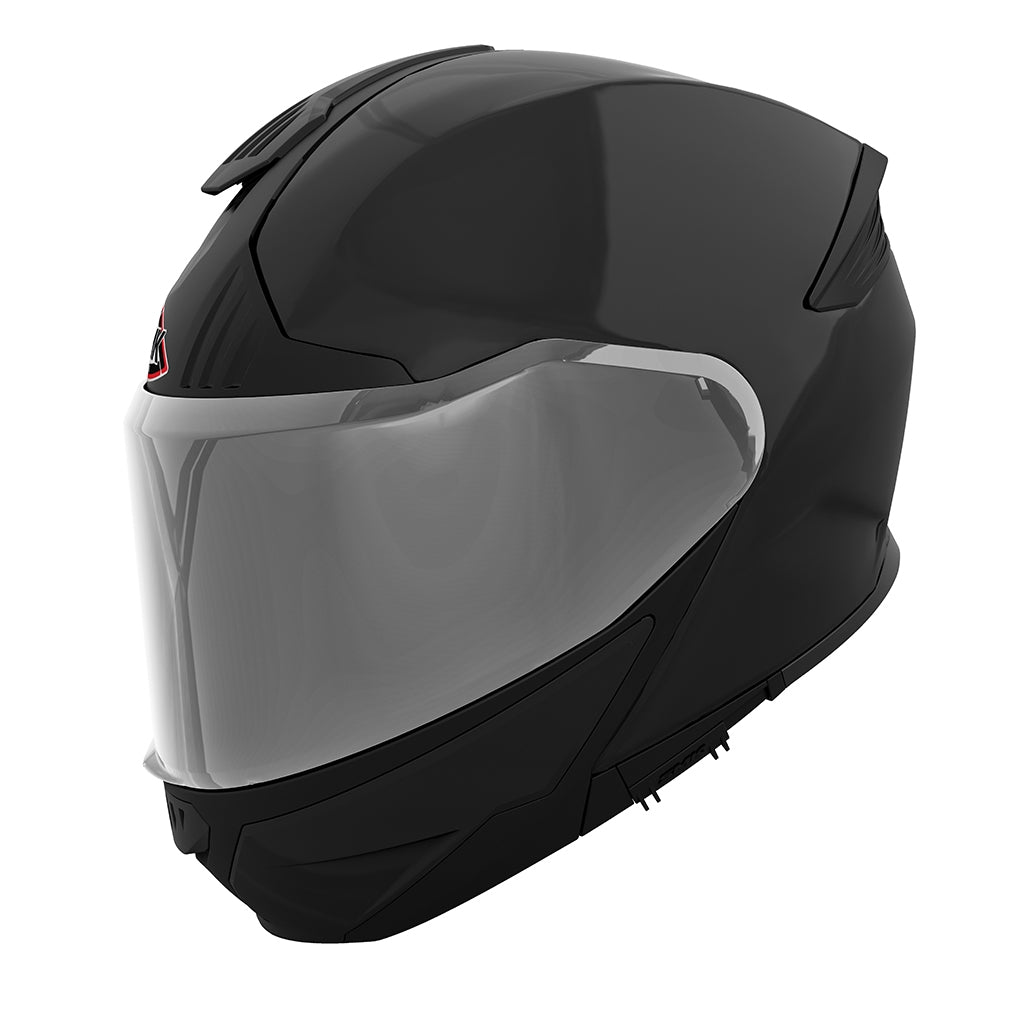 Te presentamos el casco abatible SMK Gullwing para moto Sports Touring negro mate (MA200)