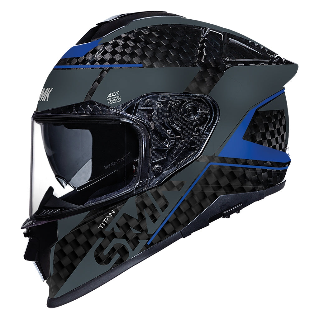 SMK- TITAN CARBON NERO DECORADO BRILLO (GL256)