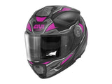 GIVI - CASCO MOD X27 DIMENSION SECTOR LADY NEGRO TITAN FUC