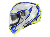 GIVI - CASCO X27 DIMENSION SECTOR BLANCO AZUL YELLOW