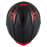 GIVI - CASCO FULL 50.9 ATOMIC SOLID NEGRO MT PLATA ROJO