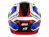 GIVI - CASCO FULL 50.9 ATOMIC BLANCO AZUL ROJO