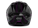 GIVI - CASCO FULL 50.9 SPORT ENIGMA LADY NEGRO-BR ROSA