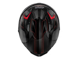 GIVI - CASCO FULL 50.9 SPORT ENIGMA NEGRO-BR TITANIO ROJO