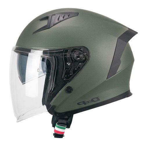 CGM 127A DEEP MONO ABATIBLES CASCO JET VERDE OPACO