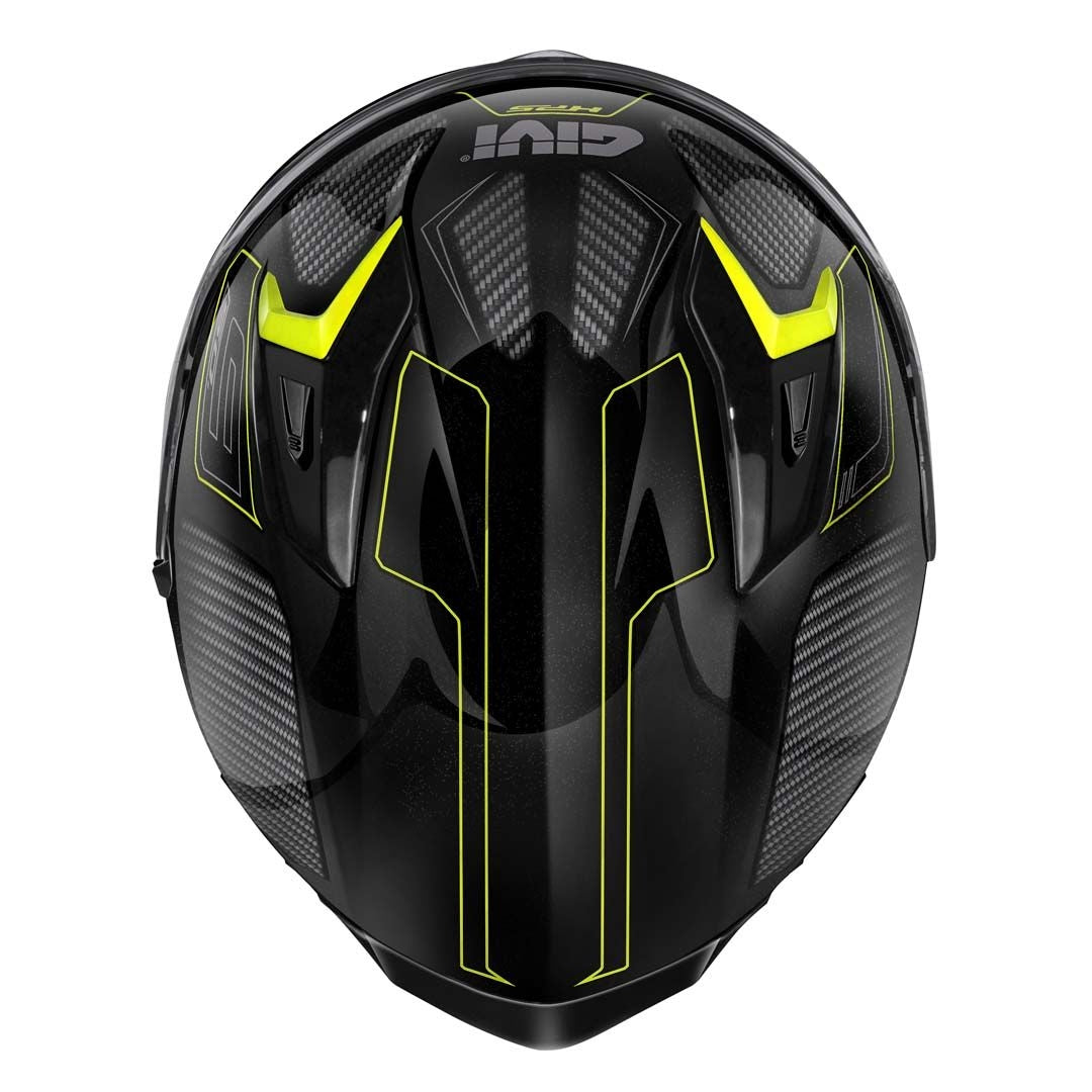 GIVI - CASCO FULL 50.9 SPORT ENIGMA NEGRO-BR TITAN YELLOW