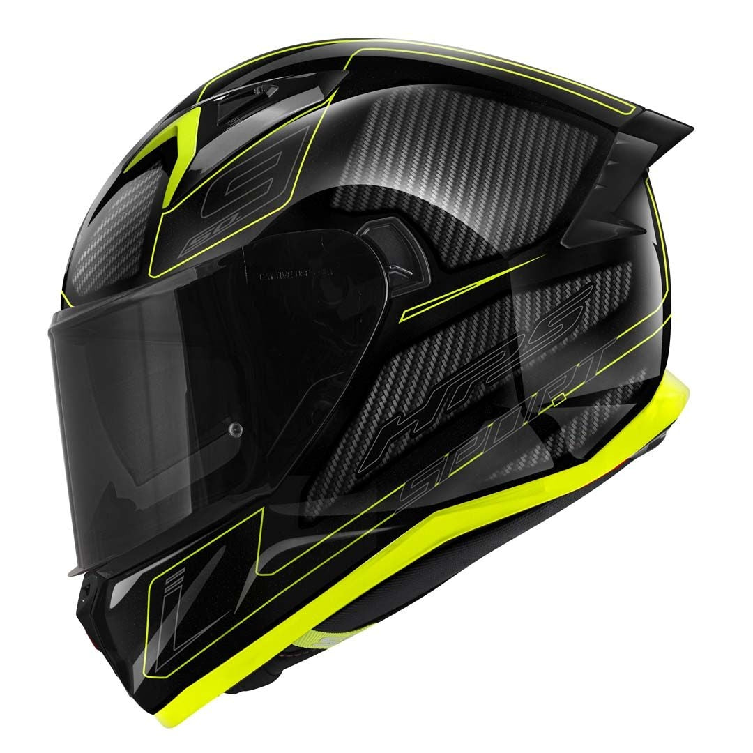 GIVI - CASCO FULL 50.9 SPORT ENIGMA NEGRO-BR TITAN YELLOW