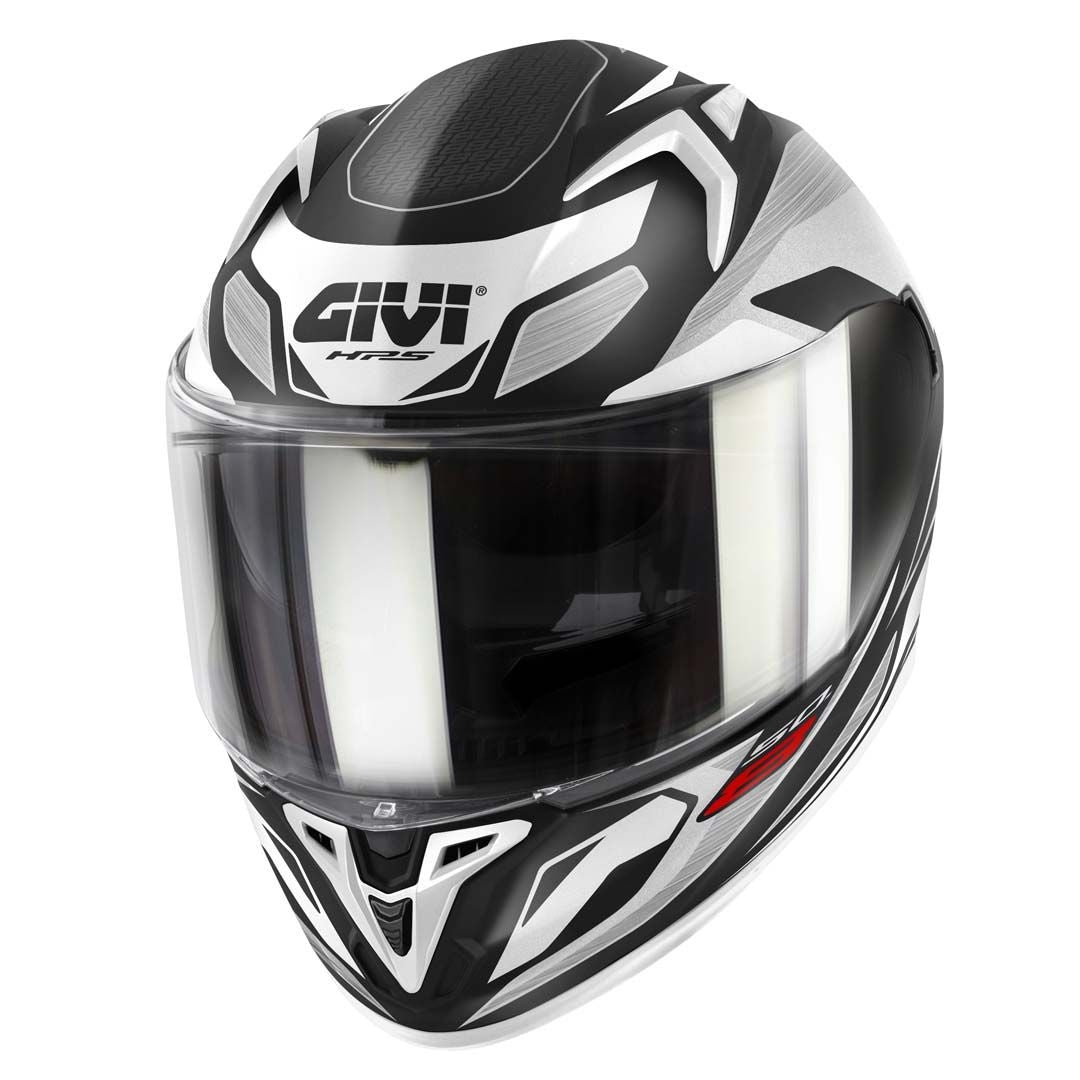 GIVI - CASCO FULL 50.8 BRAVE NEGRO MT TITAN PLATA