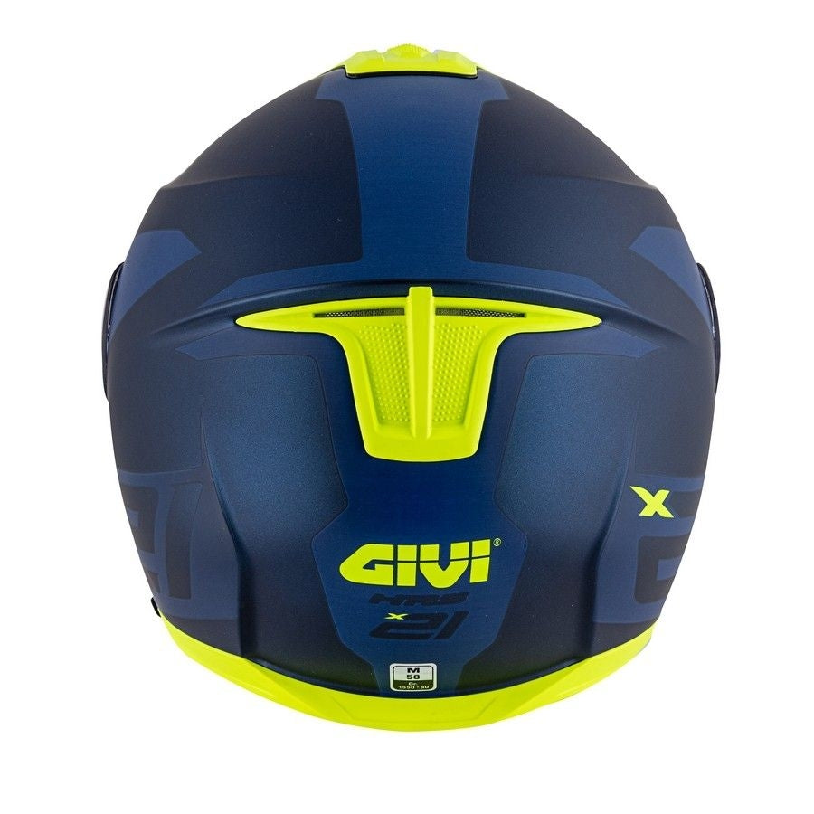 GIVI - CASCO X21 CHALLENGER SPIRIT AZUL YELLOW