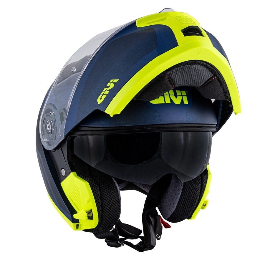 GIVI - CASCO X21 CHALLENGER SPIRIT AZUL YELLOW