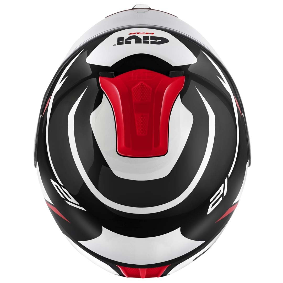 GIVI - CASCO X21 NUMBER NEGRO BLANCO ROJO