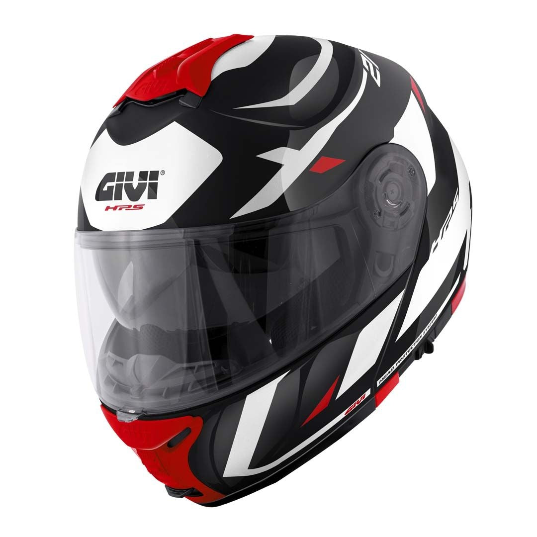 GIVI - CASCO X21 NUMBER NEGRO BLANCO ROJO