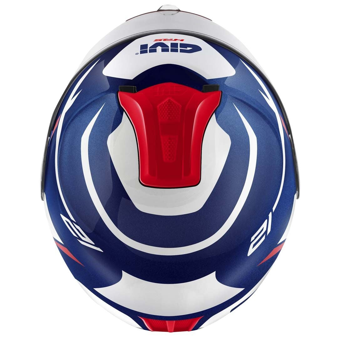 GIVI - CASCO X21 NUMBER AZUL BLANCO ROJO