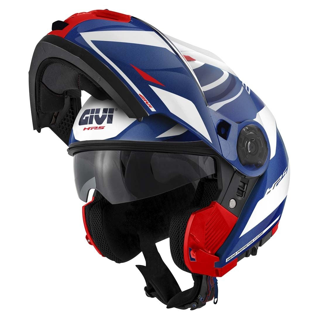 GIVI - CASCO X21 NUMBER AZUL BLANCO ROJO