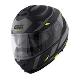 GIVI - CASCO X21 NUMBER NERGRO TITANIO YELLOW