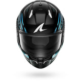 SHARK SKWAL i3 Casco Integral LIGHT-BLUR Negro Azul Verde
