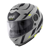 GIVI - CASCO X21 NUMBER GRIS NEGRO YELLOW