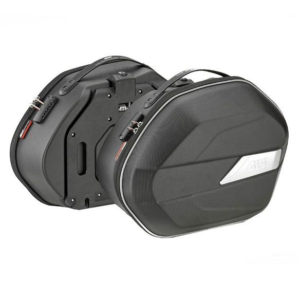 GIVI - BORSE LATERALI WEIGHTLESS MK 25LTSSEMIRIGIDA F/MK (PACK 2)