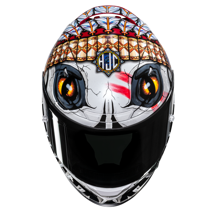 HJC RPHA 12 SKULLY MC1 CASCO INTEGRAL DE MOTO