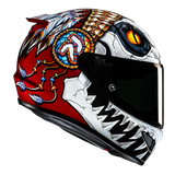 HJC RPHA 12 SKULLY MC1 CASCO INTEGRAL DE MOTO