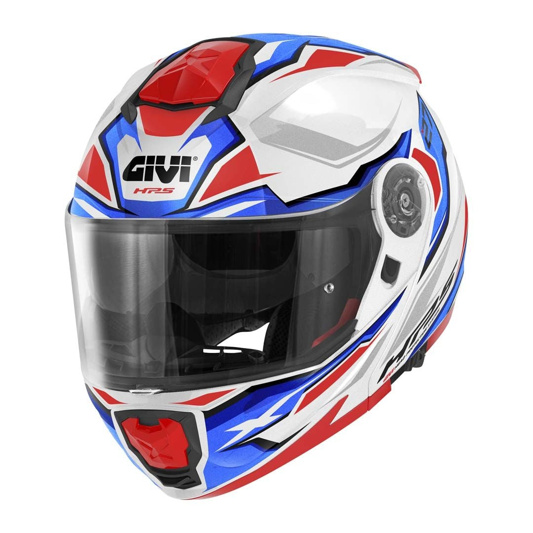 GIVI - CASCO X27 DIMENSION SECTOR BLANCO AZUL ROJO