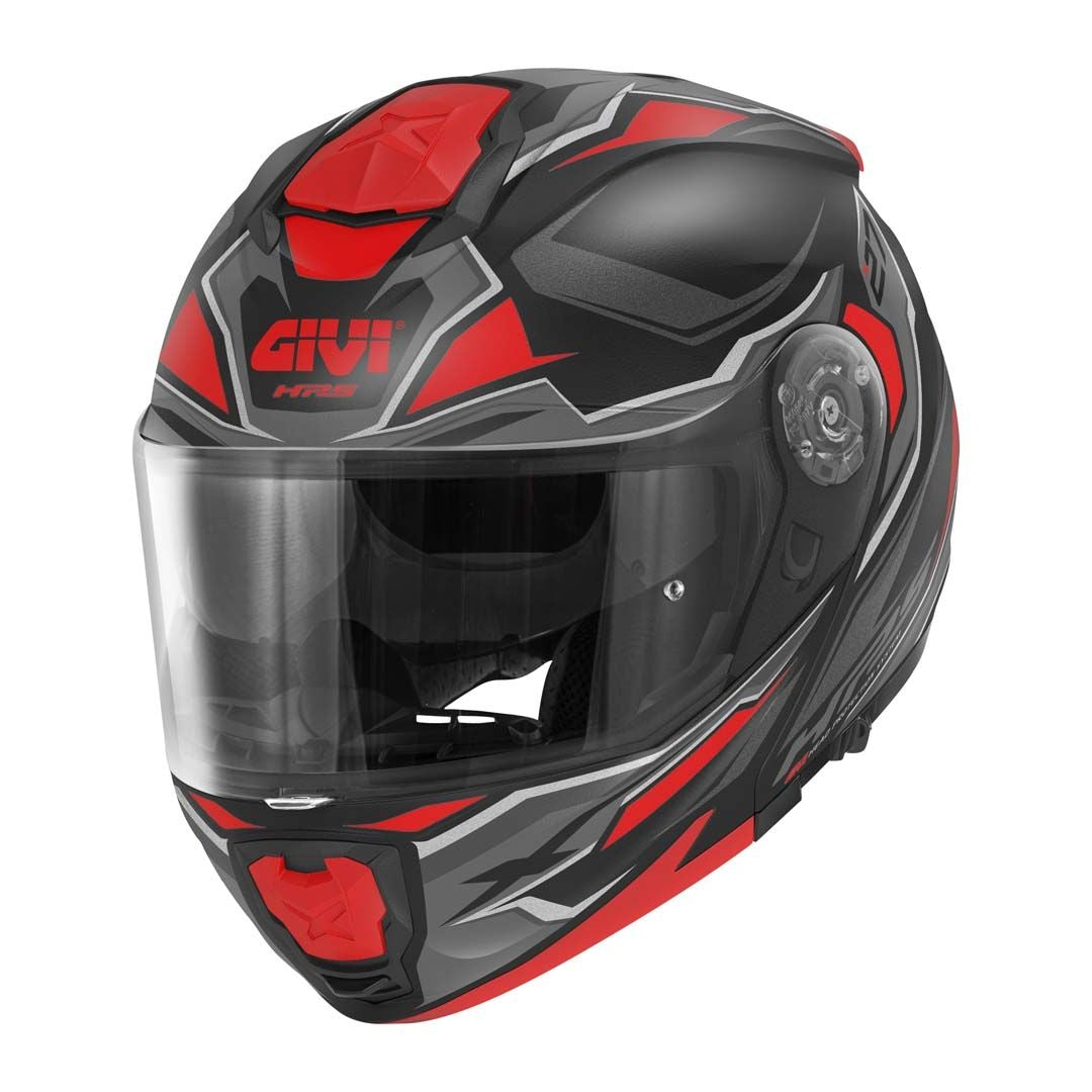 GIVI - CASCO MOD X27 DIMENSION SECTOR NEGRO TITAN ROJO