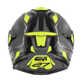 GIVI - CASCO MOD X27 DIMENSION SECTOR TITAN NEGRO YELLOW