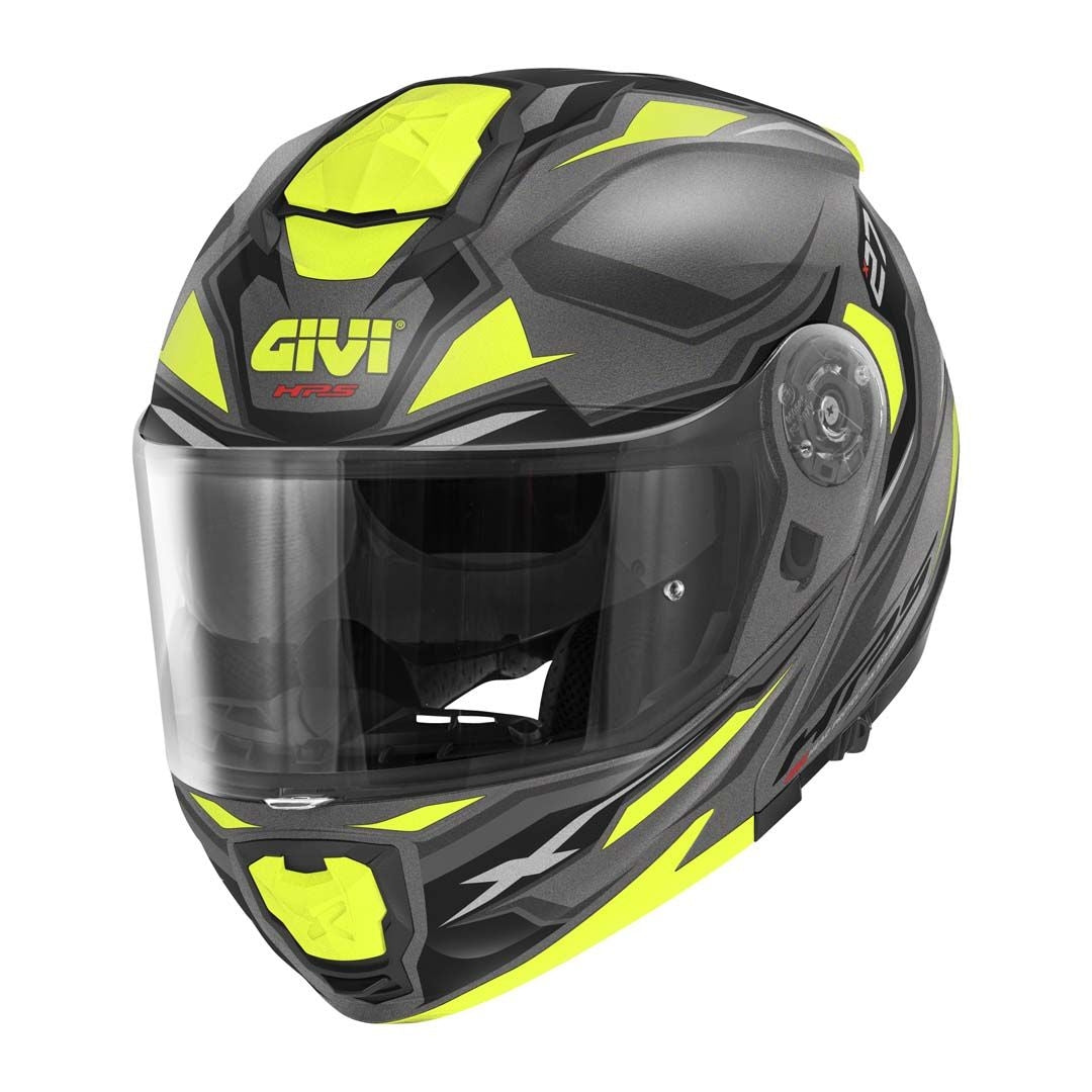 GIVI - CASCO MOD X27 DIMENSION SECTOR TITAN NEGRO YELLOW