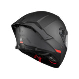 MT Thunder 4 SV Solid A12 Full Face Motorcycle Helmet Matte Grey