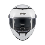 Capacete integral para moto MT FF118 SV Thunder 4 SV Pure A0 Brilhante