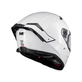 Capacete integral para moto MT FF118 SV Thunder 4 SV Pure A0 Brilhante