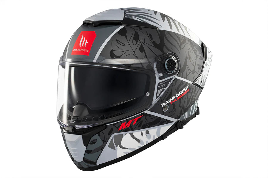 MT THUNDER 4 SV RAINFOREST C2 Casco Integral De Moto Para Turismo