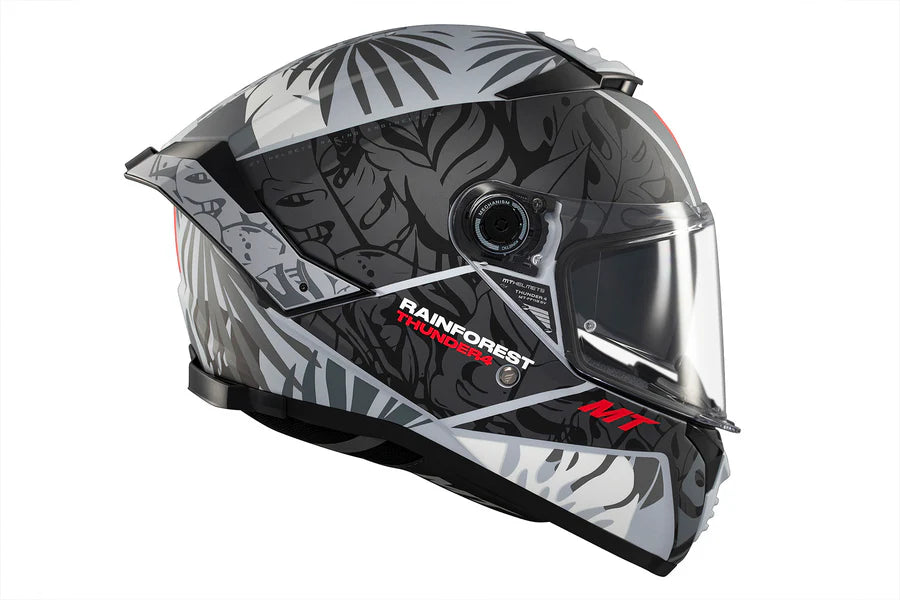 MT THUNDER 4 SV RAINFOREST C2 Casco Integral De Moto Para Turismo - SECURTEX MOTOR S.L (t/a MaximoMoto)