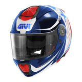 GIVI - CASCO MOD X27 DIMENSION BLANCO AZUL ROJO