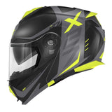 GIVI - CASCO MOD X27 DIMENSION  NEGRO TITAN YELLOW