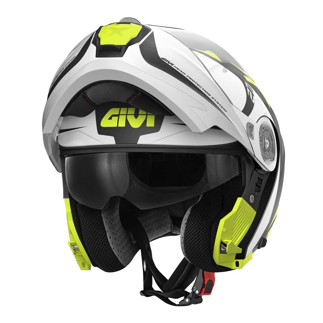 GIVI - CASCO MOD X27 DIMENSION NEGRO BLANCO YELL