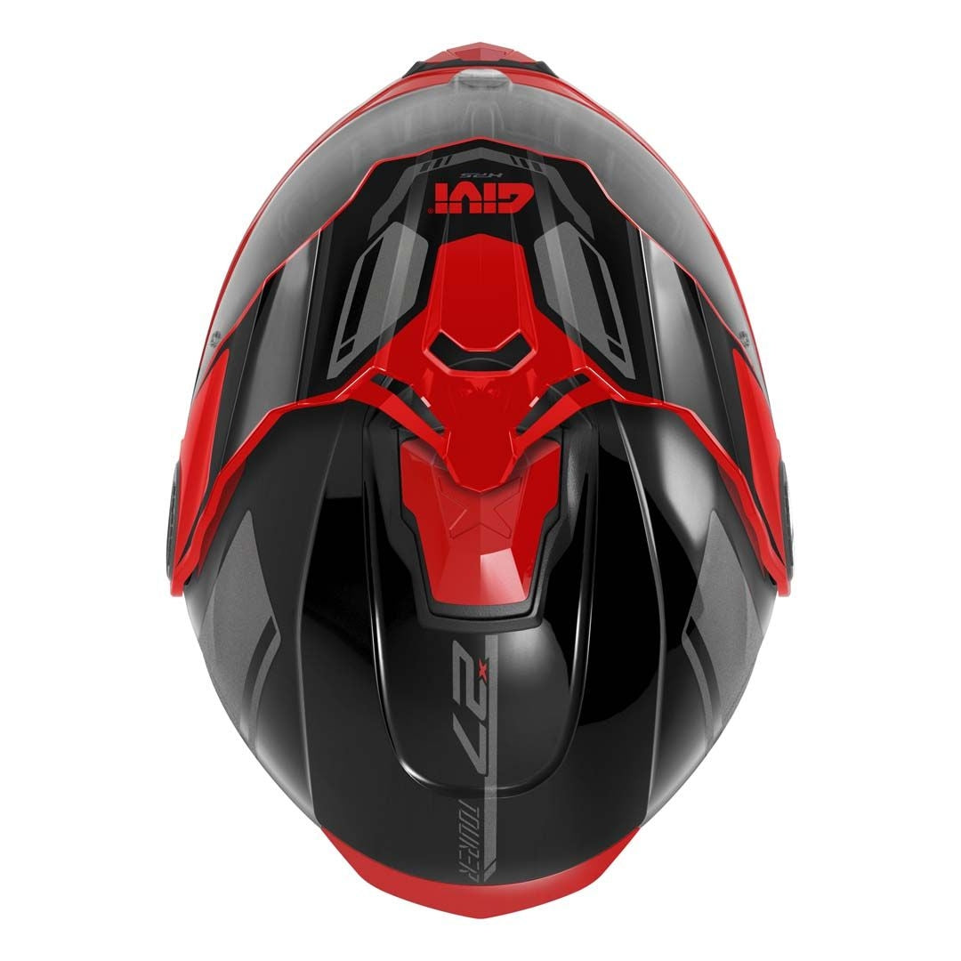 GIVI - CASCO MOD X27 TOURER NEGRO ROJO