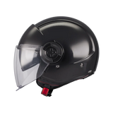 Capacete Jet para moto MT OF502B SV VIALE SV S Pure A1 Gloss