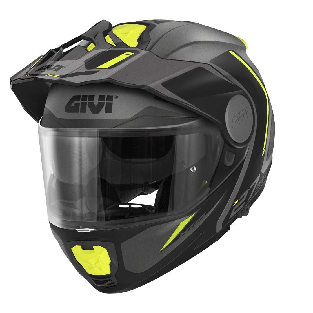 GIVI - CASCO MOD X27 TOURER PLTITANIO YELLOW