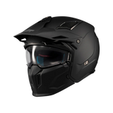 Capacete Modular MT para Moto TR902XB SV Streetfighter SV S Pure A1 Mate