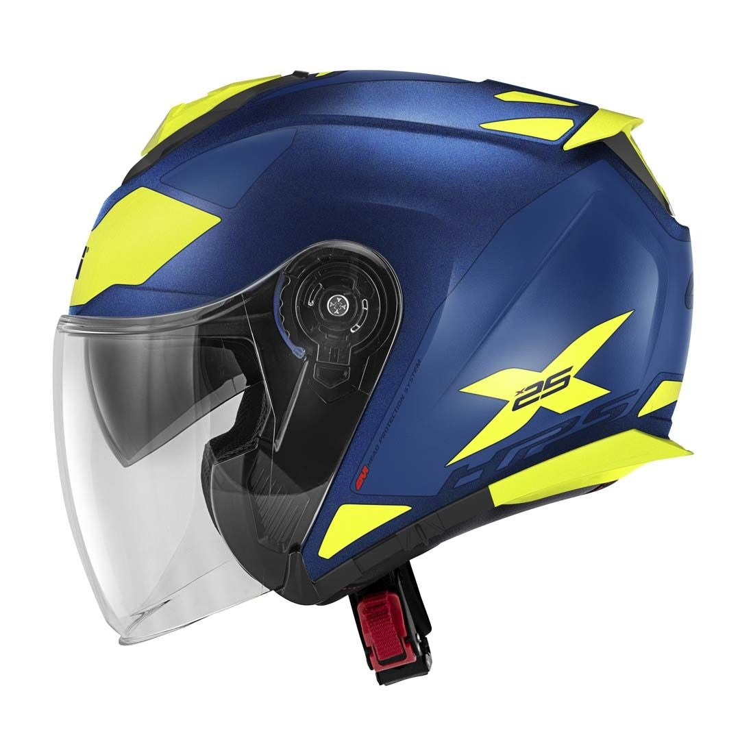 GIVI X.25 JET CASCO OBJETIVO AZUL AMARILLO