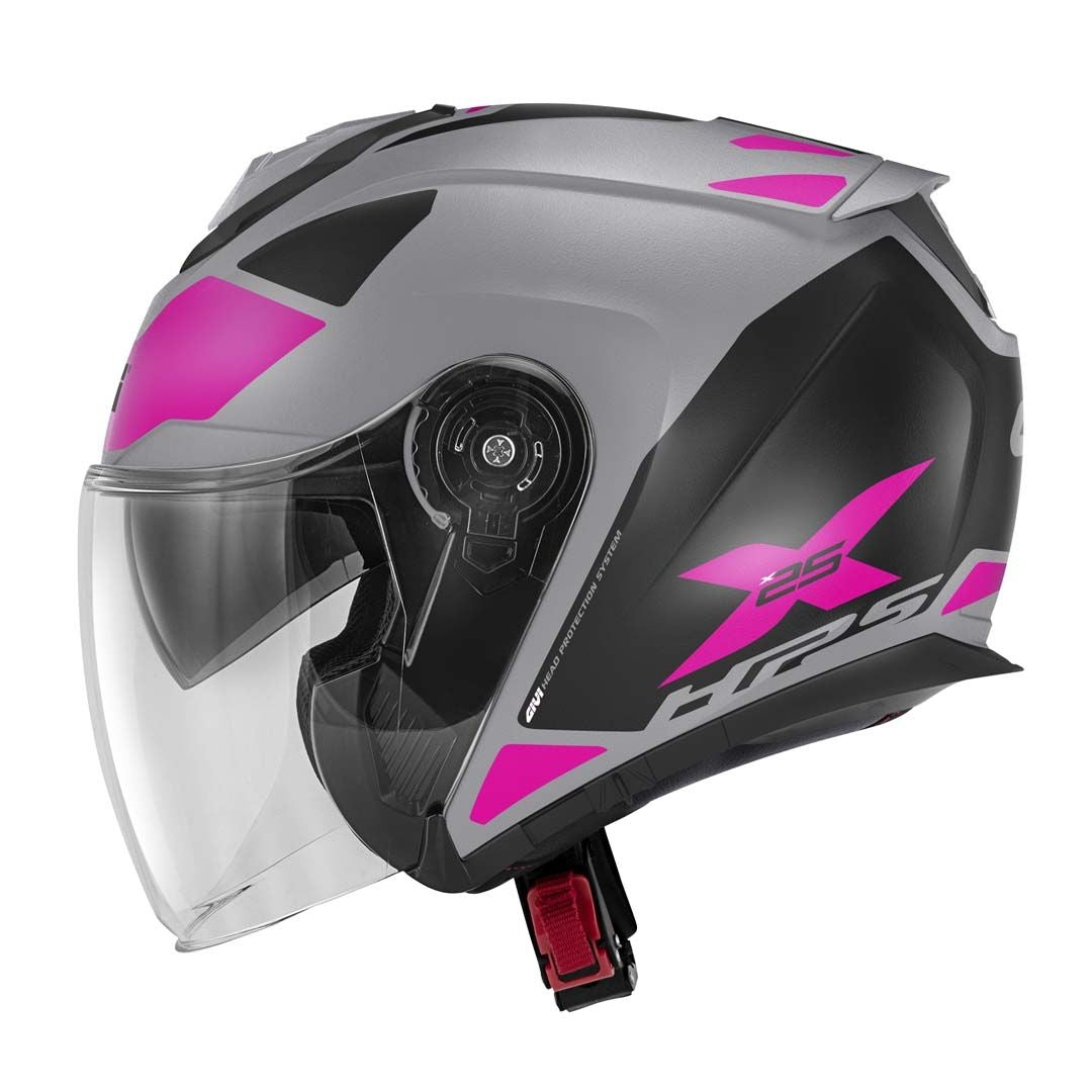 GIVI - CASCO JET X25 TARGET LADY TITAN ROSA