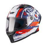 Capacete integral para moto MT FF126 STINGER 2 ROCKET C17 mate