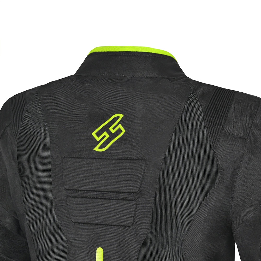 SHUA - Chaqueta Textil Gravity Lite Man Negro/Amarillo